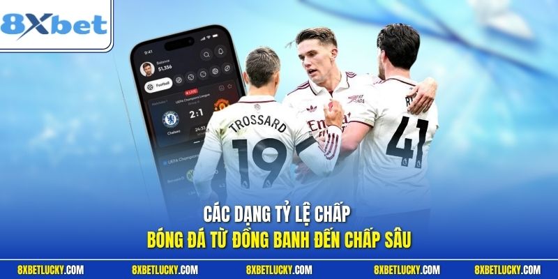 Các dạng tỷ lệ chấp bóng đá từ đồng banh đến chấp sâu 