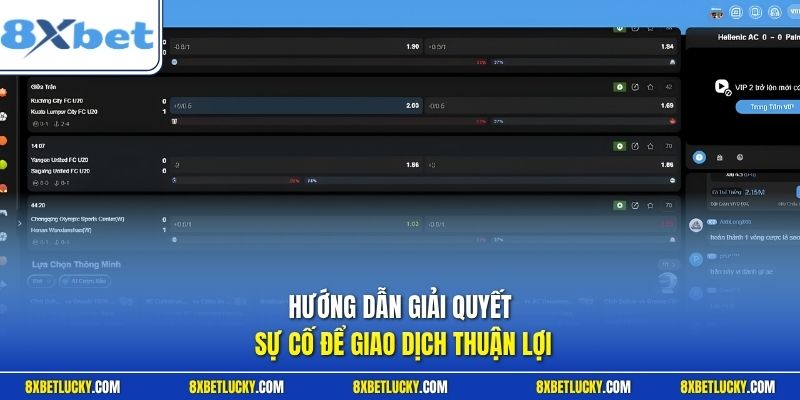 Hướng dẫn giải quyết sự cố để giao dịch thuận lợi